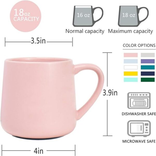 18Oz Glossy Ceramic Mug Item No#30535 - Image 2