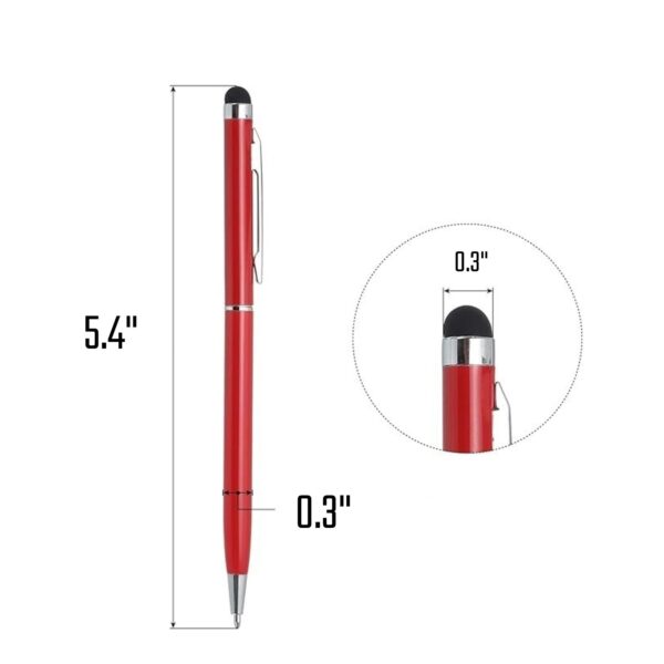 2-In-1 Capacitive Touch Pen Item No#30562 - Image 2