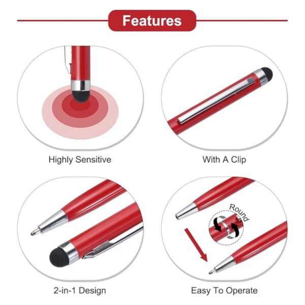 2-In-1 Capacitive Touch Pen Item No#30562 - Image 4