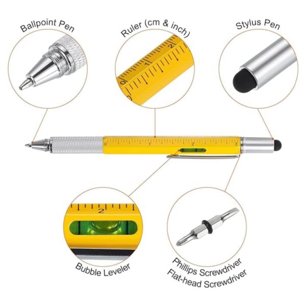 6-In-1 Multitool Pen Item No#30566 - Image 4