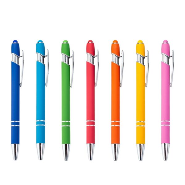 2-In-1 Stylus Retractable Ballpoint Pen With Stylus Tip Item No#30568