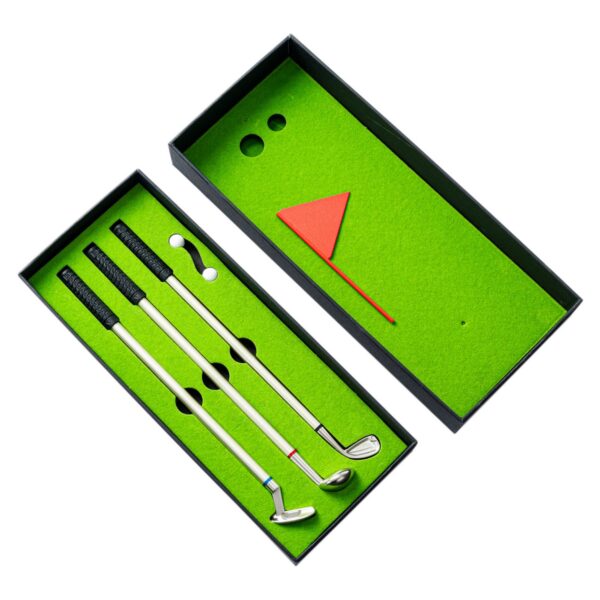 Mini Golf Ballpoint Pen Set Item No#30571