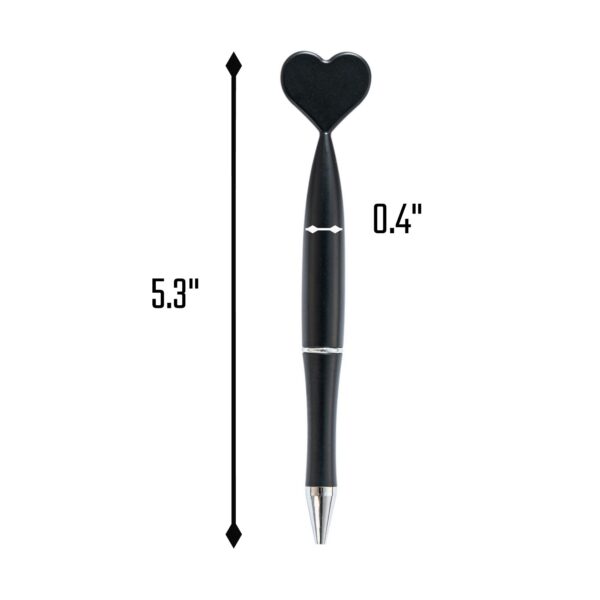 Heart Ballpoint Pen Item No#30574 - Image 2