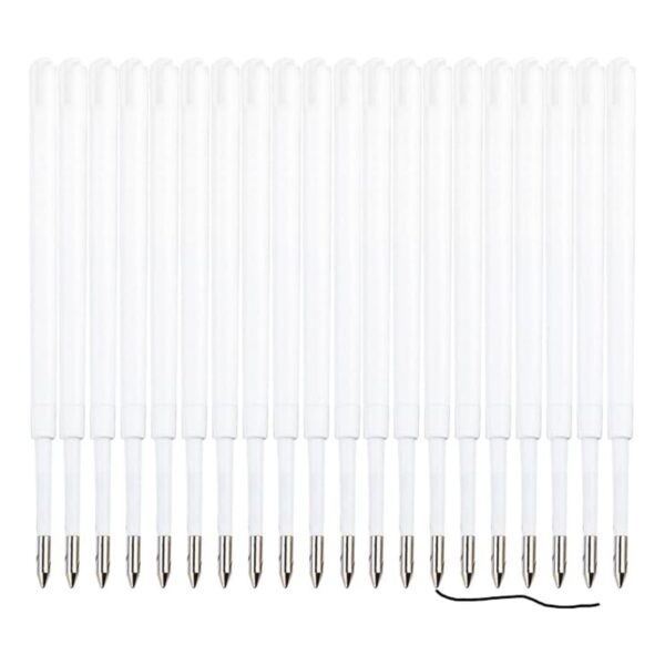 20 Pieces Ballpoint Pen Refills Black Ink Item No#30575