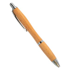 Bamboo Retractable Ballpoint Pen Item No#30577