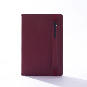 5.8"X8.3" 160 Pages Journal Notebook With Pen Holder Item No#30592