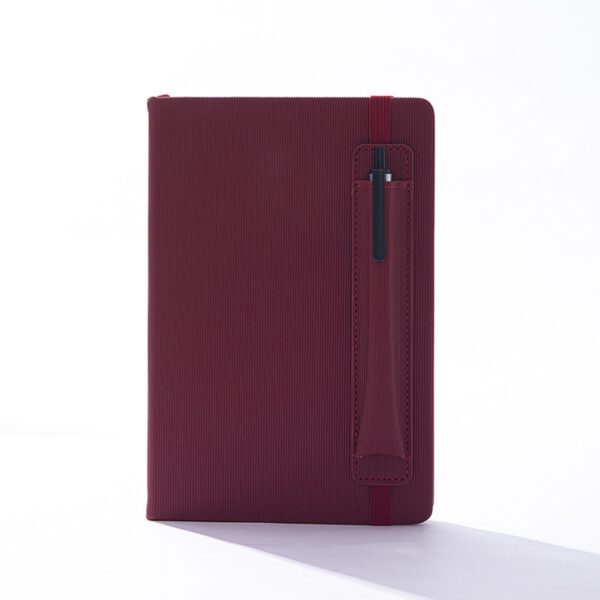 5.8"X8.3" 160 Pages Journal Notebook With Pen Holder Item No#30592
