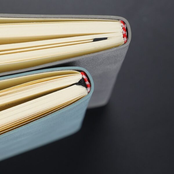 5.8"X8.3" 200 Pages Classic Notebook With Leather Cover Item No#30594 - Image 5
