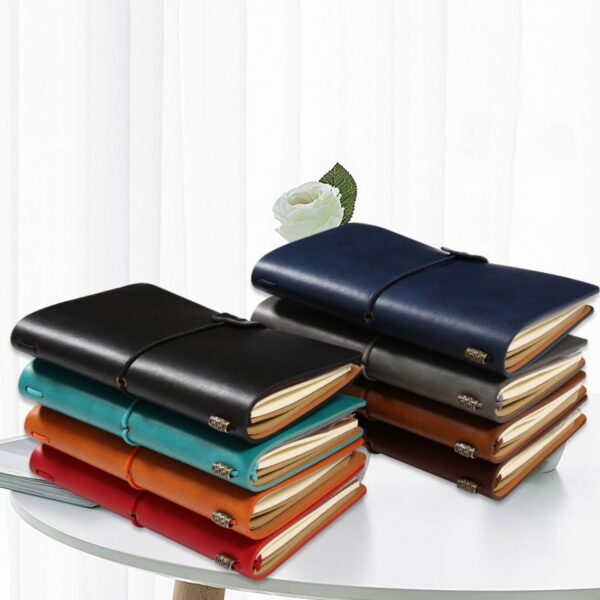 Handmade Pu Leather Notebook With Card Holders Item No#30598 - Image 5