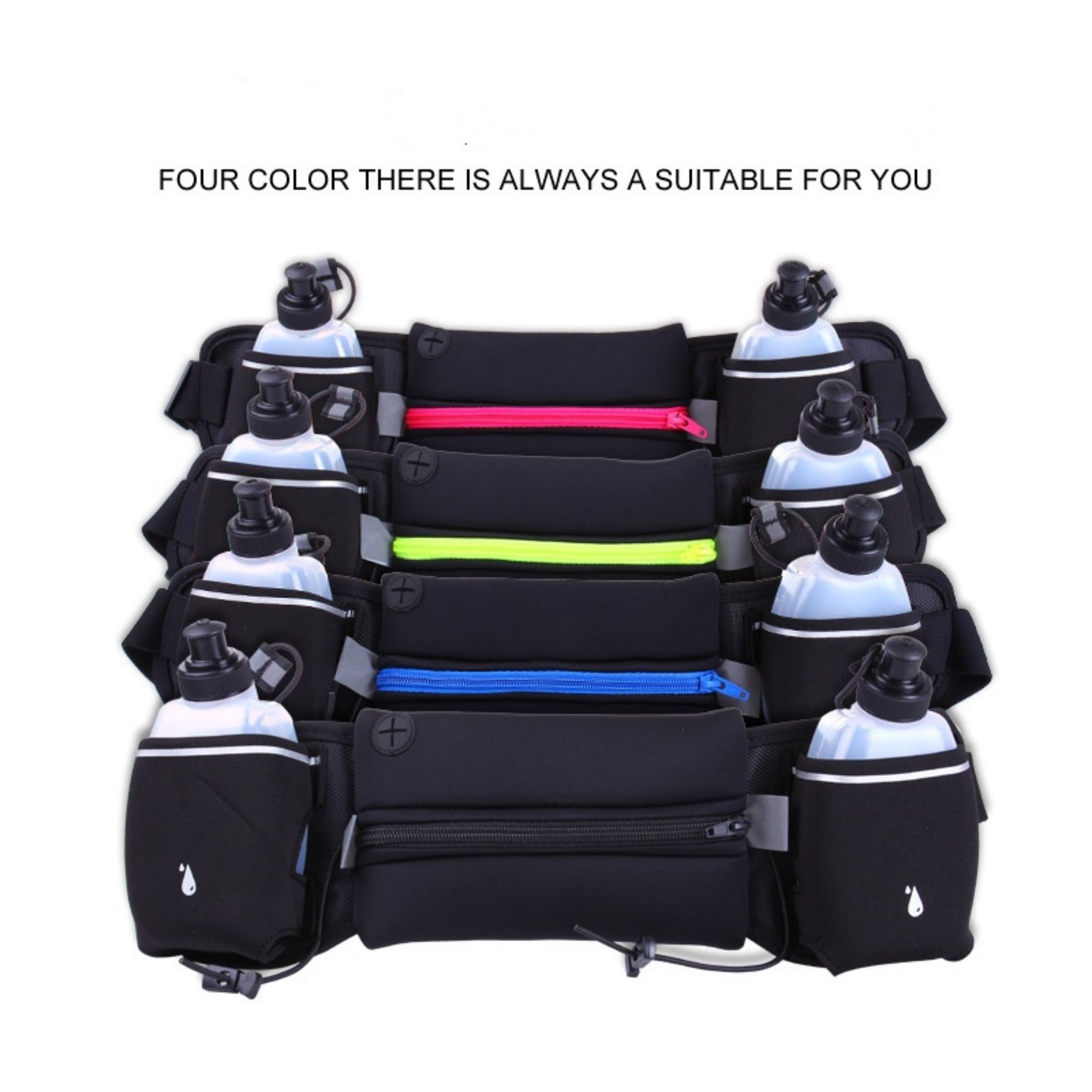 Running Belt Bag With 2 Water Bottle Item No#30601 - Image 6