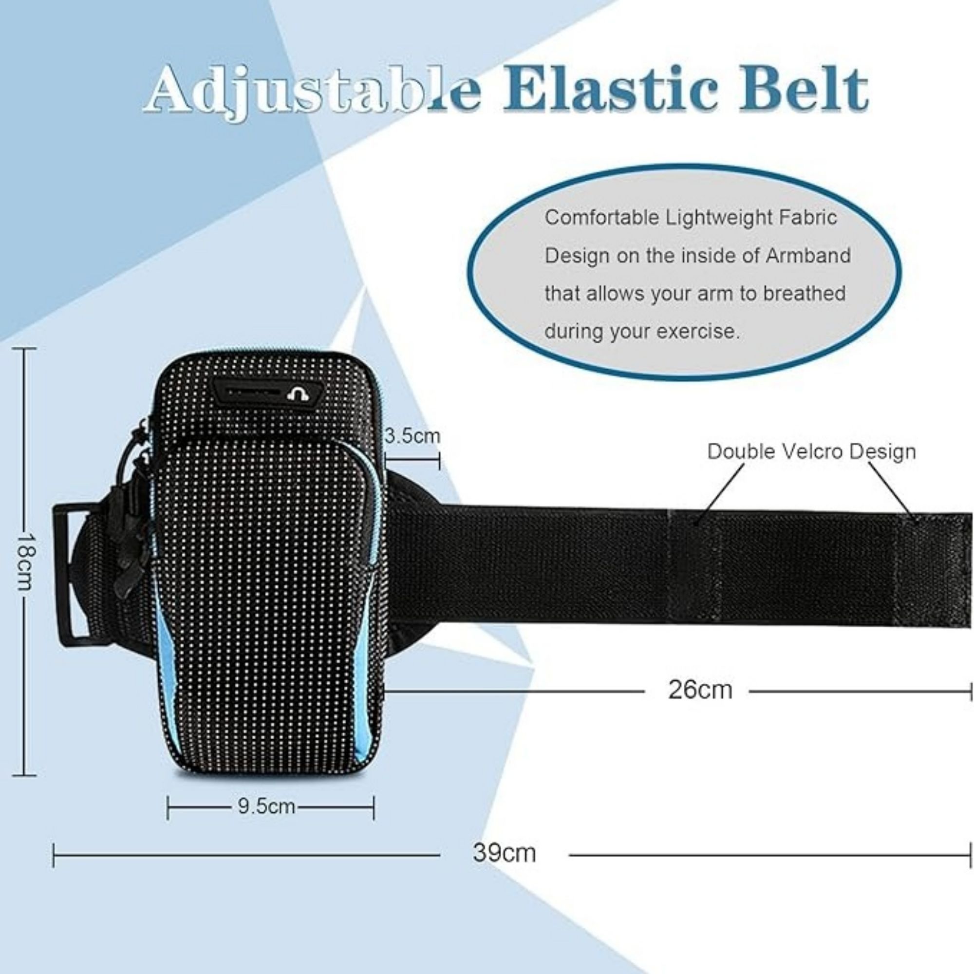 Exercise Arm Bands Carrier Bag Item No#30602 - Image 2