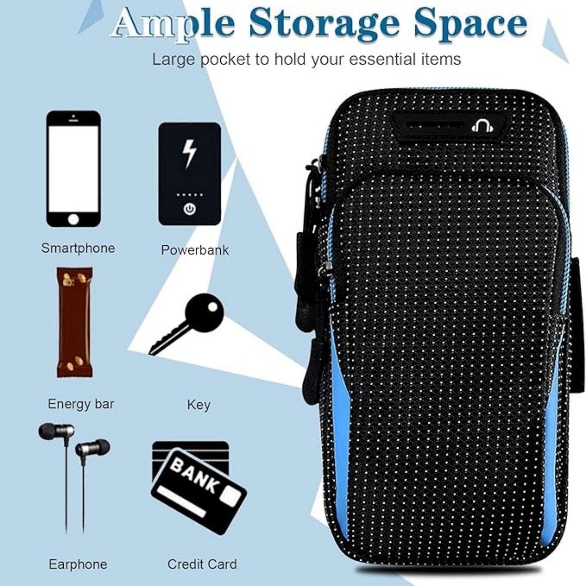 Exercise Arm Bands Carrier Bag Item No#30602 - Image 3