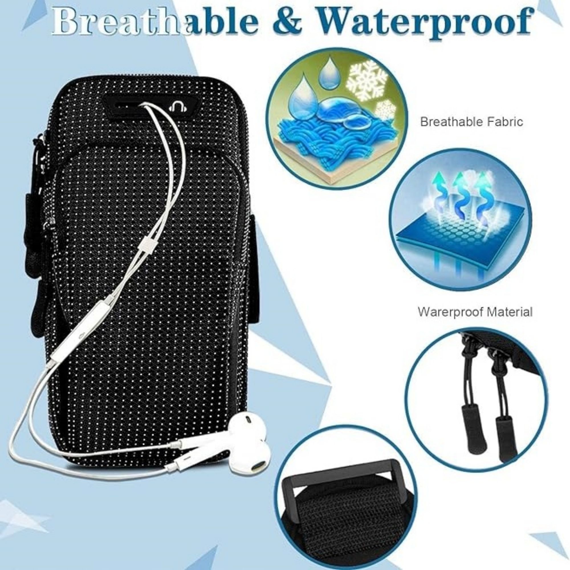 Exercise Arm Bands Carrier Bag Item No#30602 - Image 4