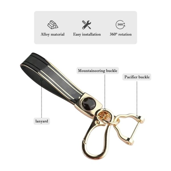 Rotatable Car Key Chain With D Ring & Screwdriver Item No#30614 - Image 3