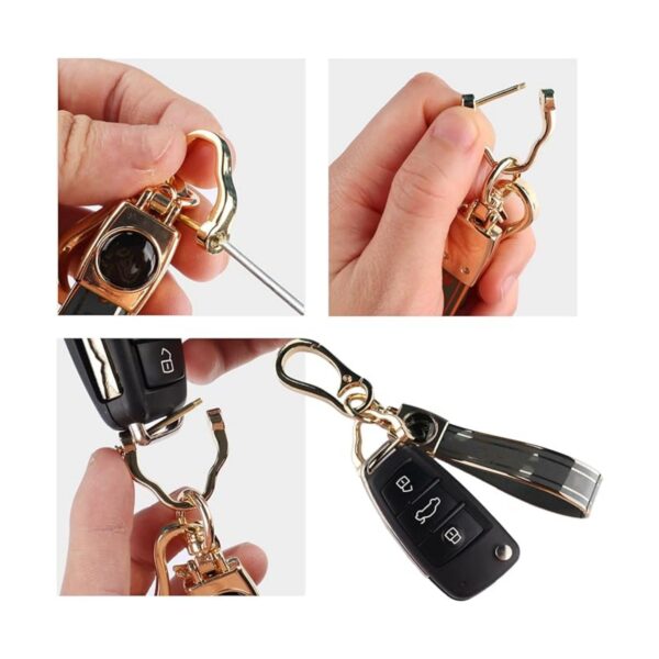 Rotatable Car Key Chain With D Ring & Screwdriver Item No#30614 - Image 6
