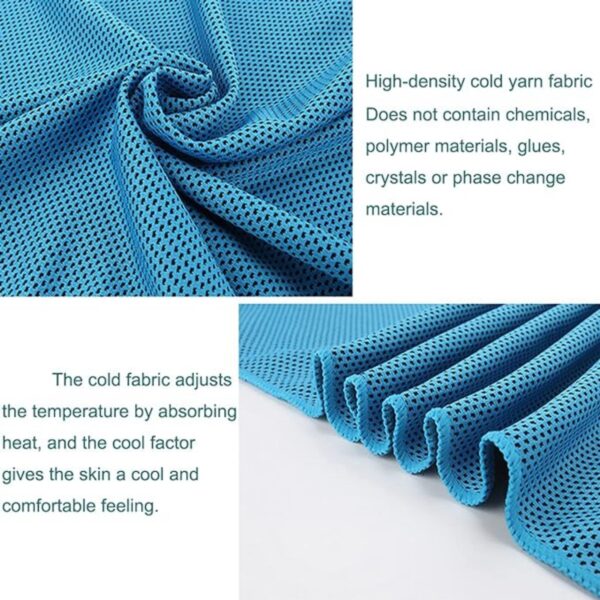 Sweat Microfiber Yoga Towels For Neck And Face Item No#30624 - Image 3