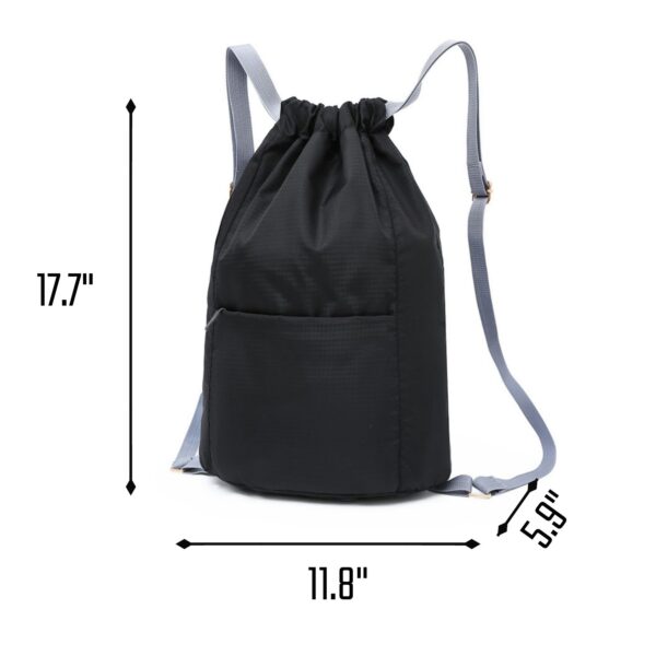 Lightweight Drawstring Backpack For Men And Women Item No#30632 - Image 2