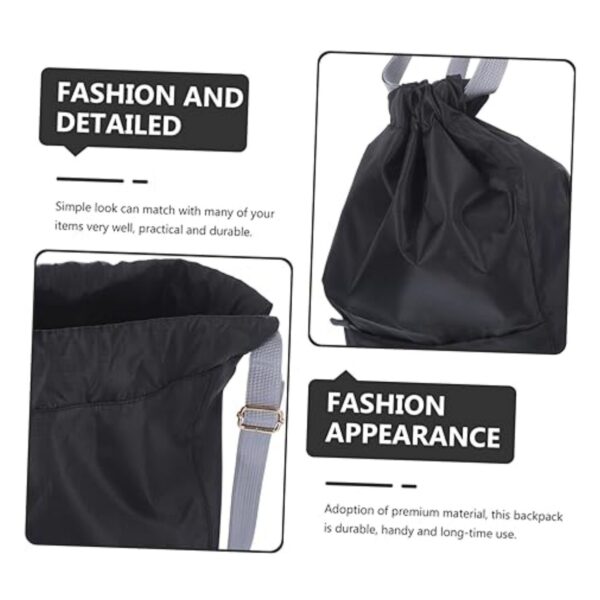 Lightweight Drawstring Backpack For Men And Women Item No#30632 - Image 4