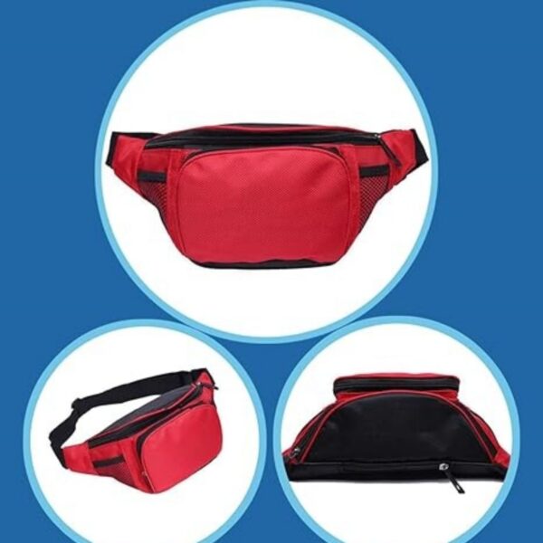 Nylon Crossbody Waist Bag Pack Item No#30633 - Image 3