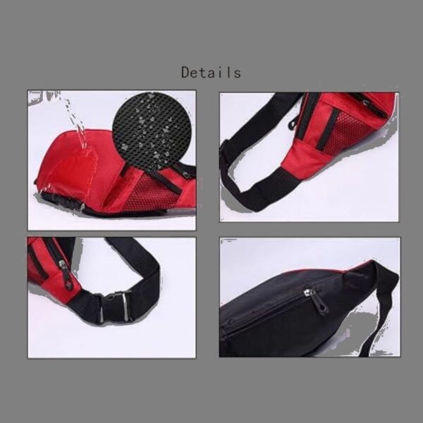 Nylon Crossbody Waist Bag Pack Item No#30633 - Image 4
