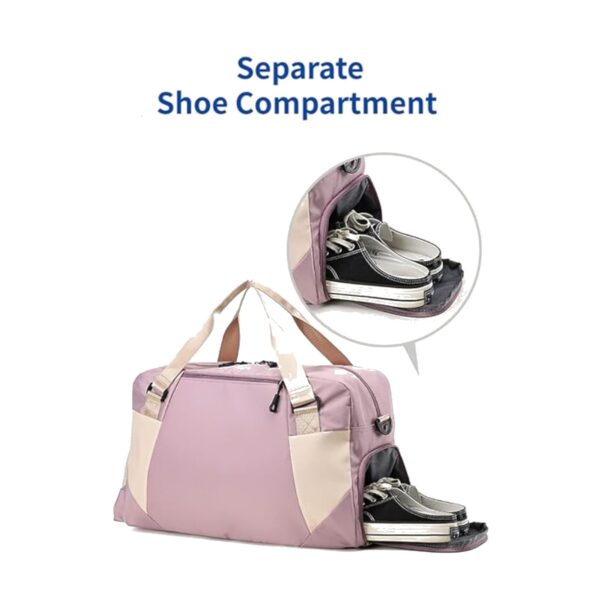 Sports Travel Bags With Shoe Compartment Item No#30641 - Image 4