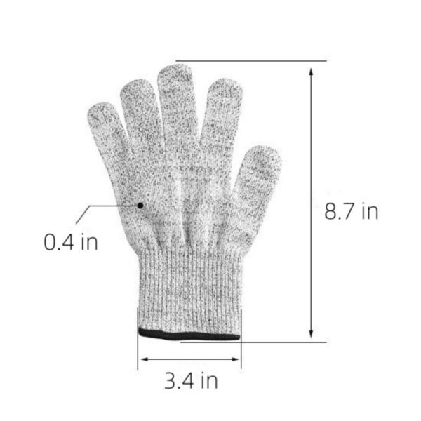 Level 5 Protection Premium Cut Resistant Gloves Food Grade Item No#30660 - Image 2