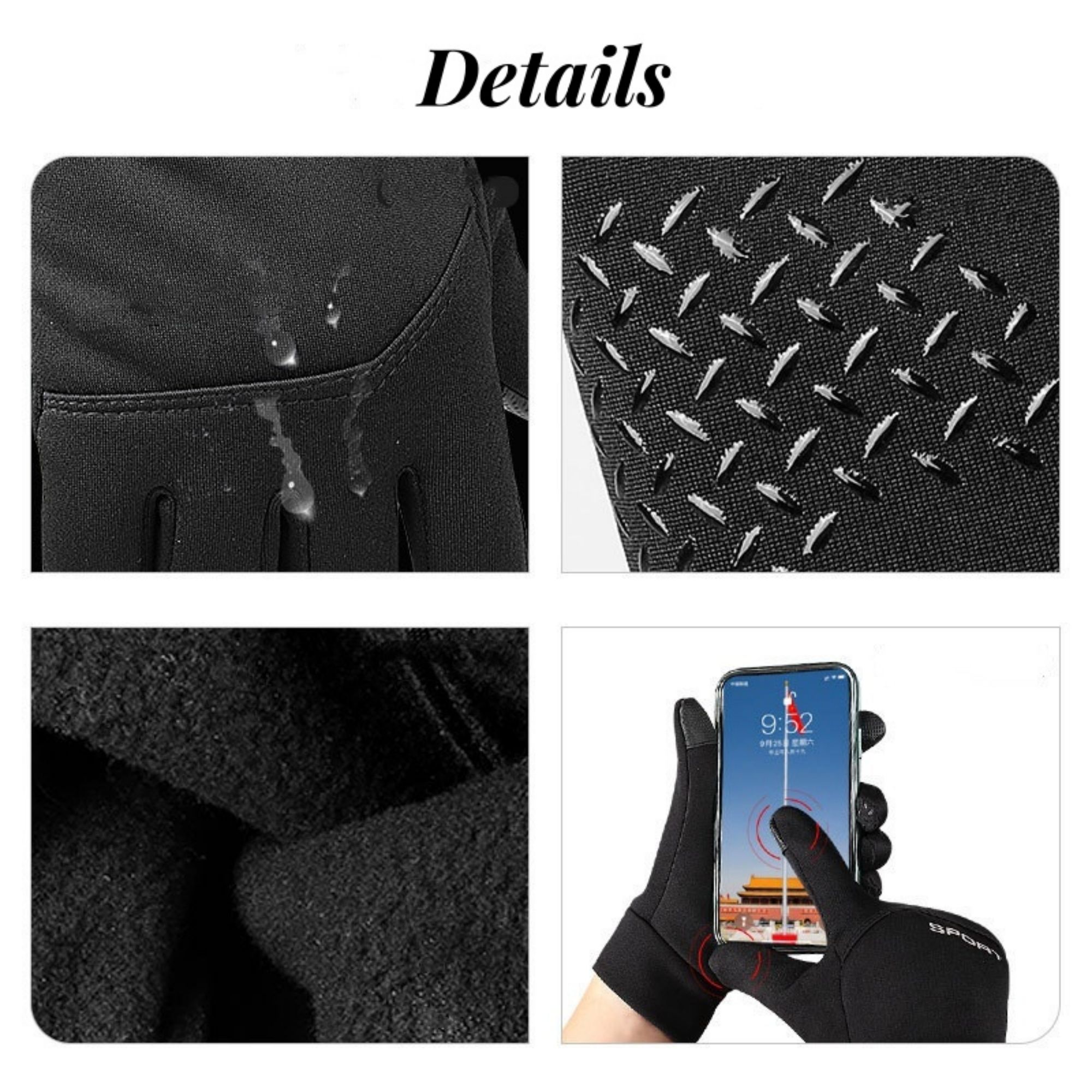 Winter Gloves For Women And Men Item No#30661 - Image 5