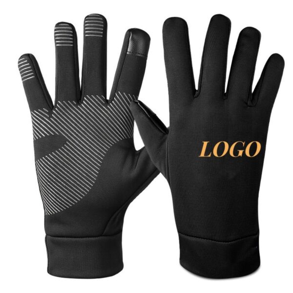 Winter Windproof Warm Touch Finger Glove Item No#30666