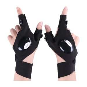 Led Flashlight Breathable And Lightweight Glove Item No#30668