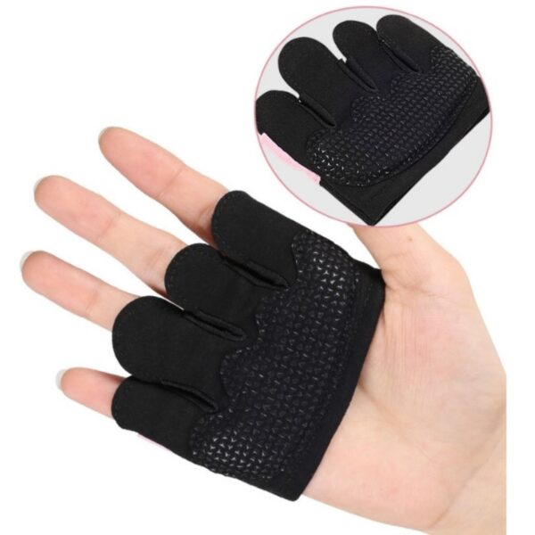 Fingerless Workout Glove For Weightlifting Item No#30669 - Image 3