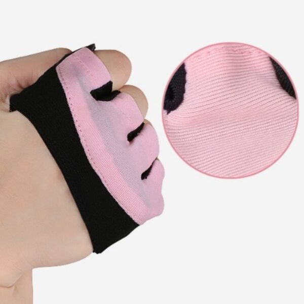 Fingerless Workout Glove For Weightlifting Item No#30669 - Image 4