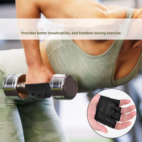 Workout Glove With Silicon Item No#30670 - Image 5