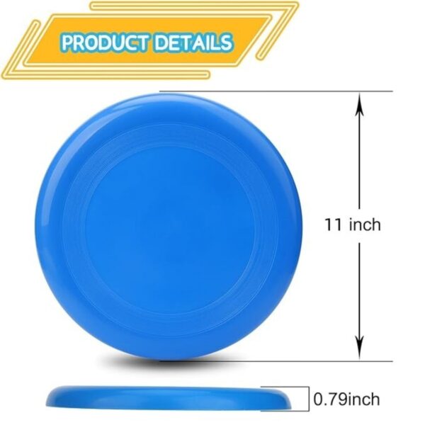 Plastic Eco-Friendly 11 Inch Flying Disc Item No#30672 - Image 2