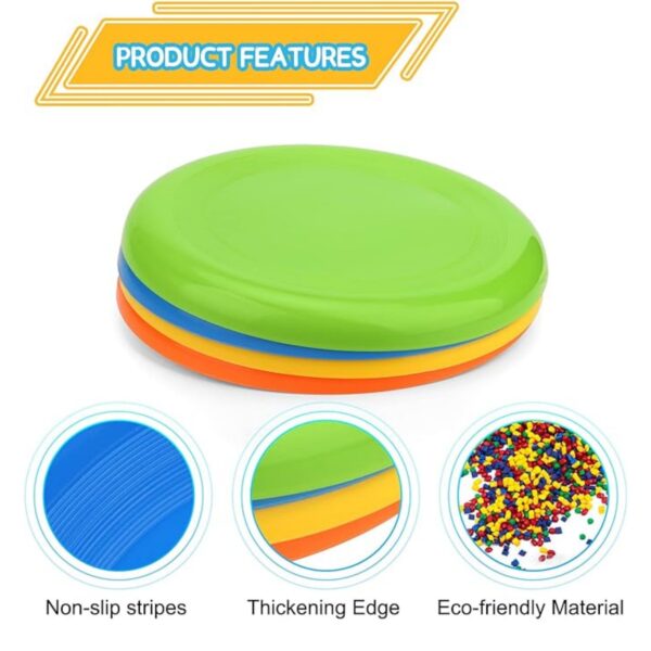 Plastic Eco-Friendly 11 Inch Flying Disc Item No#30672 - Image 3