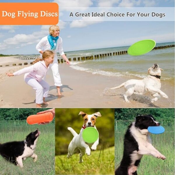 Silicone Dog Flying Disc Item No#30673 - Image 4