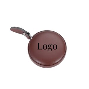 Leather Retractable Tape Measuring Dual Sided 60 Inch/1.5 M Item No#30680