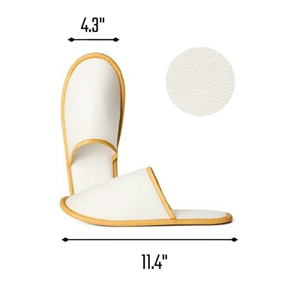Non-Slip Closed Toe Comfortable Slippers Item No#30684 - Image 2