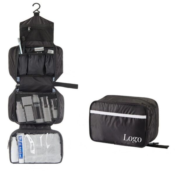 Travel Hanging Folding Toiletry Bag Item No#30689