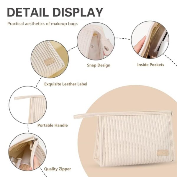 Compact Large Capacity Makeup Bag Item No#30693 - Image 3