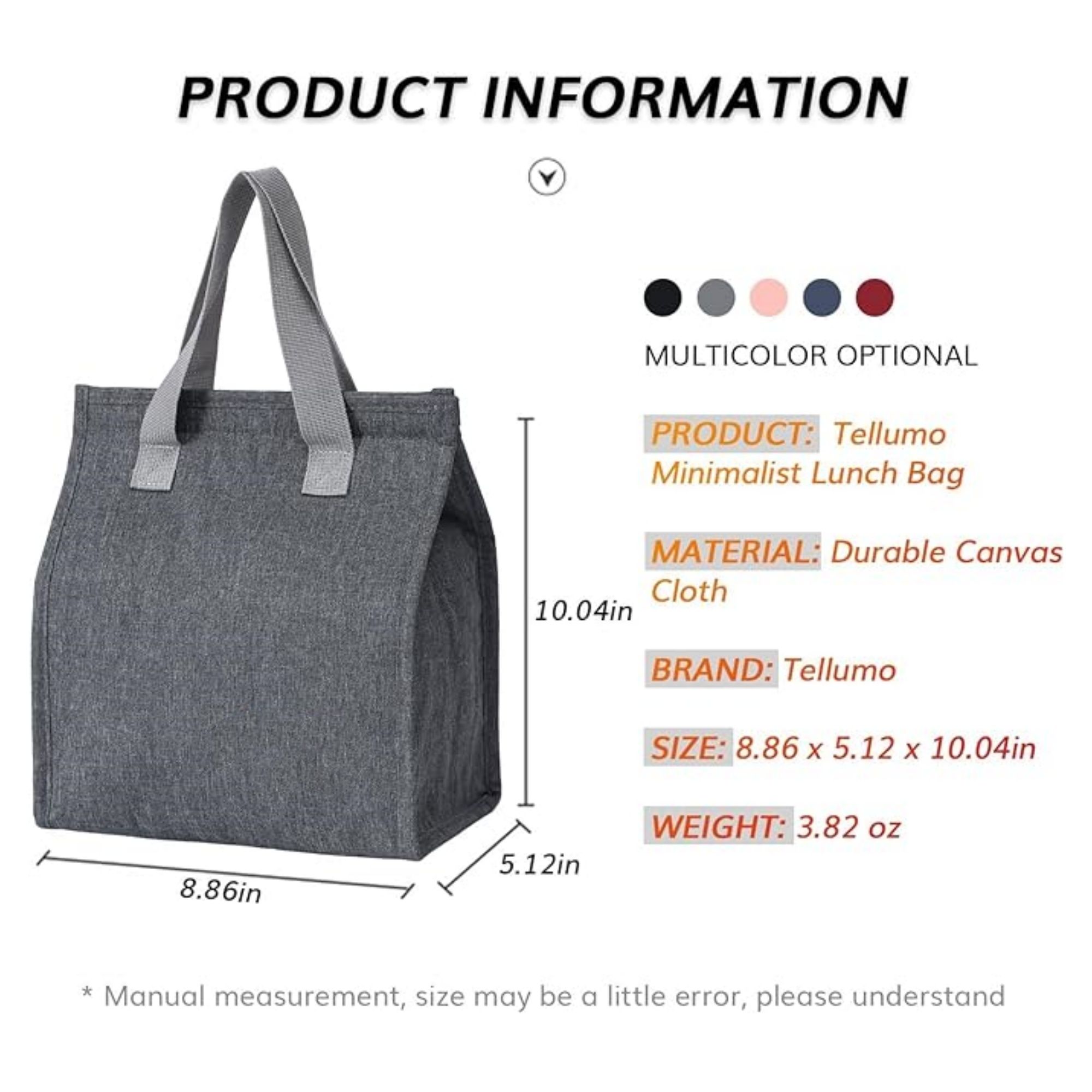Reusable Insulated Lunch Bag Item No#30695 - Image 2