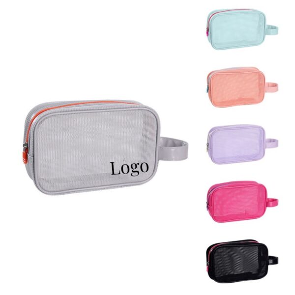 Translucent Makeup Cosmetic Travel Organizer Bag Item No#30696