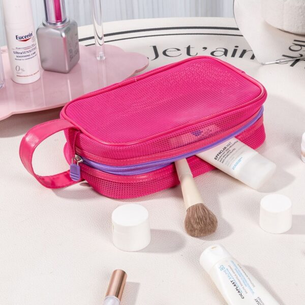 Translucent Makeup Cosmetic Travel Organizer Bag Item No#30696 - Image 3