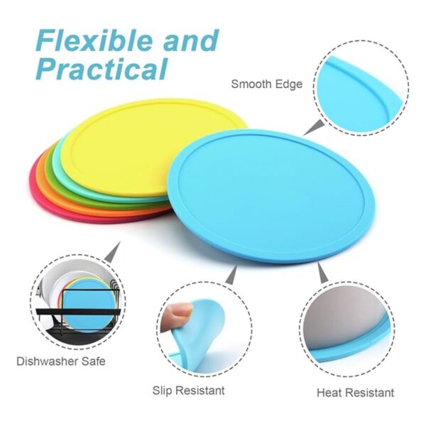 Silicone Coasters For Drinks Item No#30709 - Image 3
