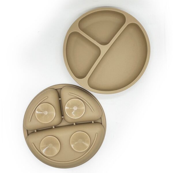 Silicone Baby Plates With Suction Item No#30710