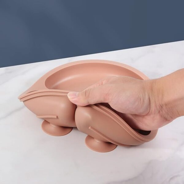 Silicone Baby Plates With Suction Item No#30710 - Image 4