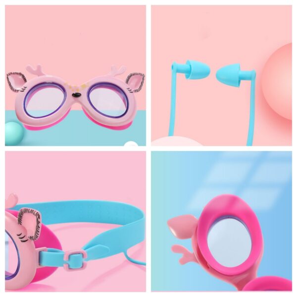 Mask Style Swimming Goggles For Kids Item No#30723 - Image 3
