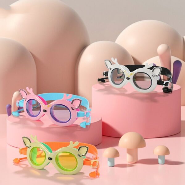 Mask Style Swimming Goggles For Kids Item No#30723 - Image 4