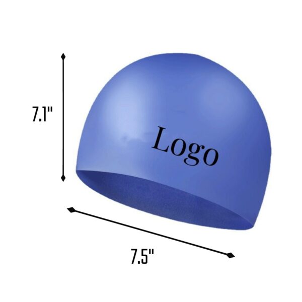 Waterproof Silicone Swimming Cap Item No#30725 - Image 2