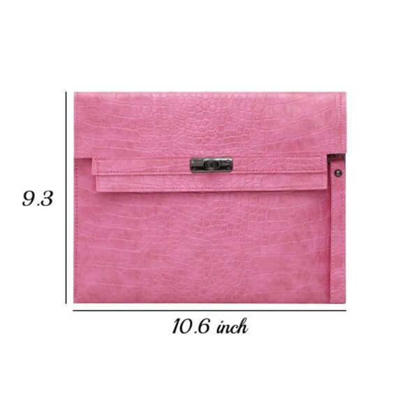 Pu Leather Flap Laptop Sleeve Item No#30762 - Image 3
