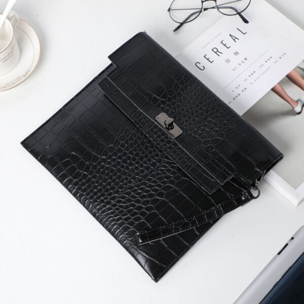 Pu Leather Flap Laptop Sleeve Item No#30762 - Image 4